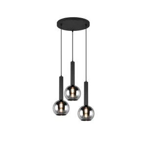 Fabrikspris | Trio Lighting Pendel TRIO Clayton 3-dele 3-dele - Belysning