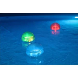 Spar nu | Planet Pool Solcellebelysning Planet Pool Kugle Flydende RGB 3 stk - Belysning