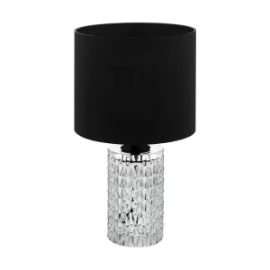 Bordlampe Eglo Sapuara Sort Krystal - Belysning - Spar nu