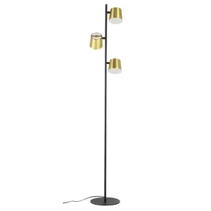 Eglo Gulvlampe Eglo Altamira Sort/Messing - Belysning | Udsalg