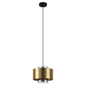 Sidste mulighed | Eglo Loftpendel Eglo Duglia Transparent/Guld - Belysning
