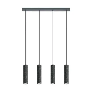 Bestseller | Eglo Loftpendel Eglo Mentalona Antracit Terrazzo med 4 Lamper - Belysning