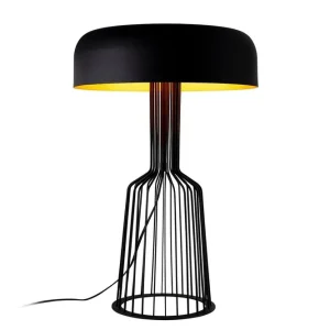 Bestil online | Bordlampe Sourab Embedrant Black / Rany Guld/Sort - Belysning