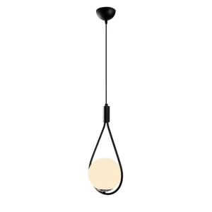Begrænset antal | Loftlampe Ranpal Single Sort Sort - Belysning
