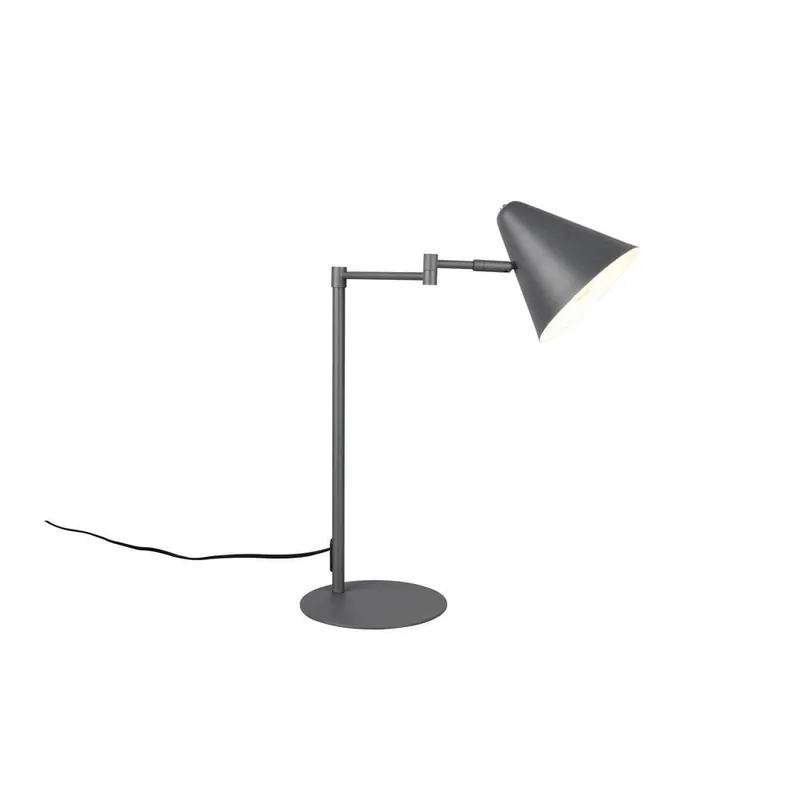 Eftertragtet | Trio Lighting Bordlampe TRIO Cosima Antracit - Belysning
