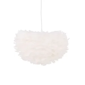 Fabrikspris | Venture Home Nicola Pendellampe 25 cm Hvid - Belysning