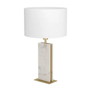 Eglo Bordlampe Eglo Belesar Messing/Hvid Messing/Hvid - Belysning | Nyt produkt