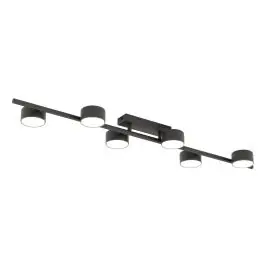 Bestil i dag - Emibig Loftlampe Bet Stål Sort Egnet Til 6x GX53 - Max 12W