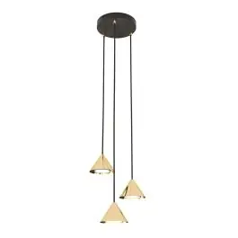 Anbefalet valg - Emibig Pendel Lampe Elit Stål Sort Egnet Til 3x GX53 - Max 12W