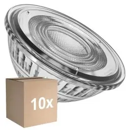 Fordelspakke 10x Ledvance LED Spot GU5.3 MR16 4.9W 500lm 36D - 930 Varm Hvid Bedste Farvegengivelse - Dæmpbar - Erstatter 50W - Bestil online
