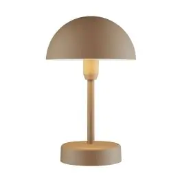 Ekstra rabat | Nordlux Ellen To-Go Bordlampe Brun 2.8W 300lm - 830 Varm Hvid IP44 - Dæmpbar - med Kontakt - Batteri