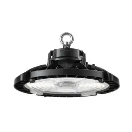 Dotlux LED Highbay Lightshower Smart Plus Sort 120W 21092lm 120D - 840 Kold Hvid IP54 - 1-10V Dæmpbar - Justerbar Watt - Direkte fra producenten