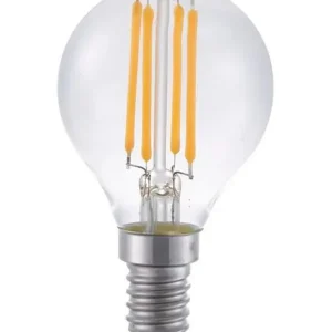 Kampagnepris - SOMMER OUTLET - E14 - SPL Ball E14 - Klar - 470lm - 2700K - CRI 82 - Dæmpbar