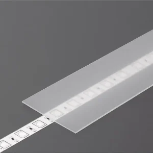 Tilbudspris - Cover til LED Profil - H - Slide - 3m - Frosted