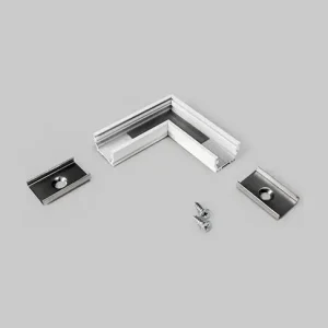 Vinkel til LED Profil UNI12 - 90° - Hvid | God pris