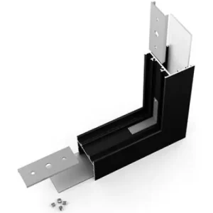 Vinkel til LED Profil VARIO30-02 - 270° - Sort - Stående - Leveres hurtigt