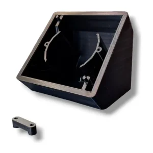 Bedste pris - Shelly - Wall Display bordstander - 45 grader - Sort