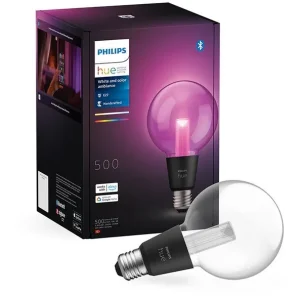 Bedst sælgende | E27 - Philips Hue LG Dekoration - Globe - G95 - Color