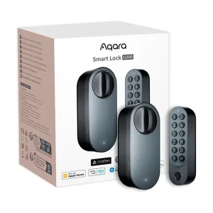 Aqara - Smart Lock U200 Kit - Black - Bestil nemt