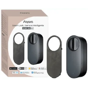 Aqara - Smart Lock U200 Lite Kit - Black - Kun i dag
