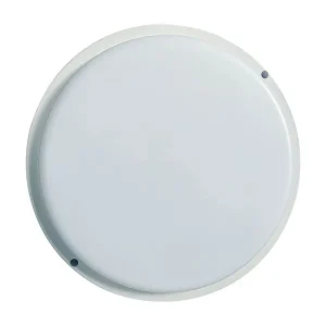 V-Tac - Væglampe - 24W - Rund - Ø240mm - 2500lm - RA80 - IP54 - 4000K - Kundernes favoritter