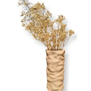 Simiu - Clayla - Vase - 20 cm - Beige - Begrænset lager