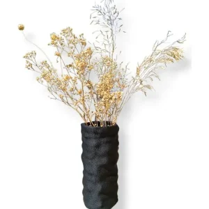Bestil online | Simiu - Clayla -Vase - 20 cm - Sort