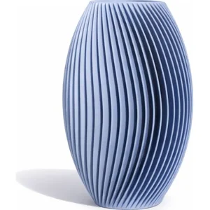 Simiu - LAMEL vase - 18 cm - Støvet blå | Nu tilgængelig