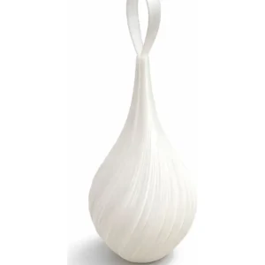 Simiu - Ornis - dråbe juleornament - Hvid - 9 cm høje - 2 stk - Bestil direkte