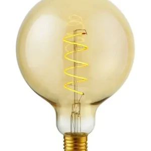 Begrænset antal | E27 - SPL FleX Globe AX - Amber - Ø 125mm - 200lm - 2000K - CRI 90 - Dæmpbar
