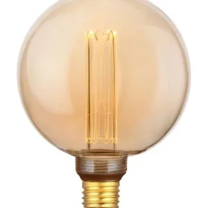 Topkvalitet - E27 - SPL Vintage Tube - Amber - Ø 125mm - 120lm - 1800K - CRI 82 - Dæmpbar