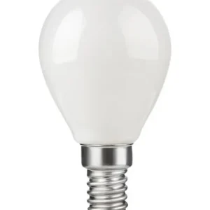 Bedste pris | E14 - SPL Ball E14 - Opal - Ø 45mm - 470lm - 2500K - CRI 90 - Dæmpbar