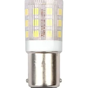 Ba15d - SPL Tubular Compact - Klar - Ø 18mm - 250lm - 3000K - CRI 80 - Ikke dæmpbar | Tilbuddet slutter snart