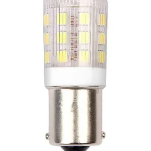 Ba15s - SPL Tubular Compact - Klar - Ø 18mm - 250lm - 3000K - CRI 80 - Ikke dæmpbar | Topkvalitet