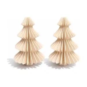 Simiu - Juleophæng - 6 cm - Grantræ - Beige - 2 pak - Bestil online
