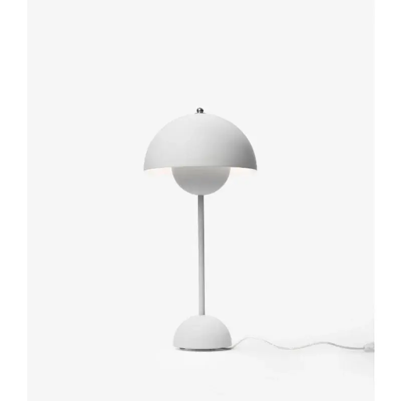 Direkte fra fabrikken - FLOWERPOT VP3 - BORDLAMPE - LYS MAT GRÅ