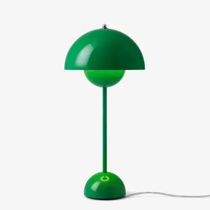 FLOWERPOT VP3 - BORDLAMPE - SIGNAL GREEN | Bestil online
