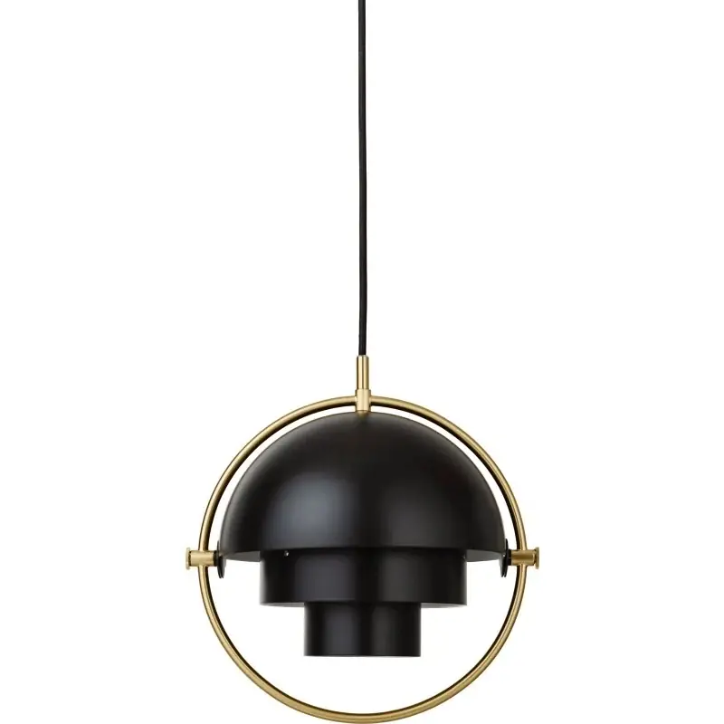 MULTI-LITE PENDEL SMALL MESSING/SORT - Bedste pris