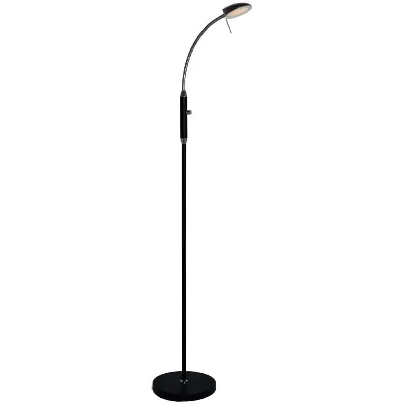 VEGAS GULVLAMPE 1 ARM SORT | Populær