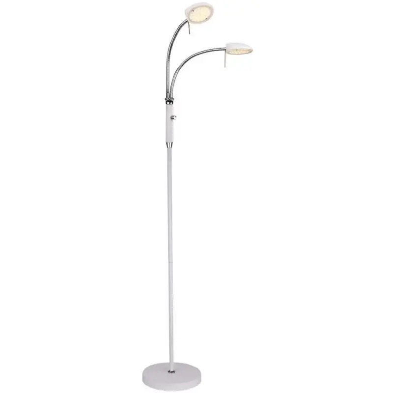 Rabat - VEGAS GULVLAMPE 2 ARM HVID