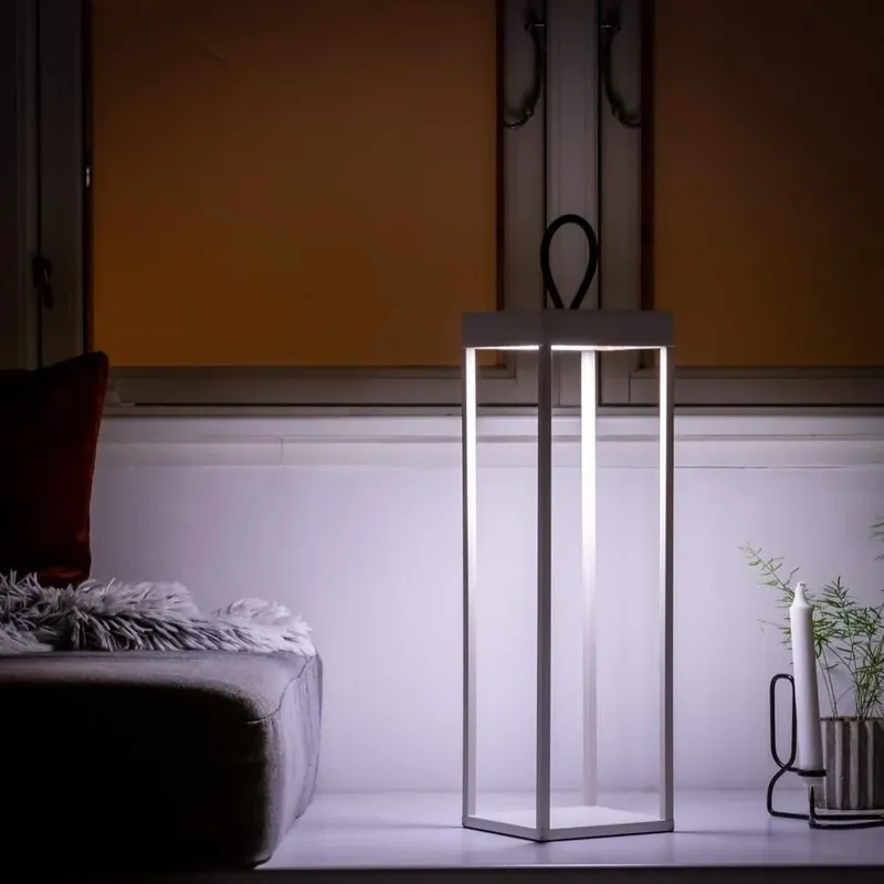 Lucerna Lantern 50 Hvid - Bordlampe | Leveres hurtigt