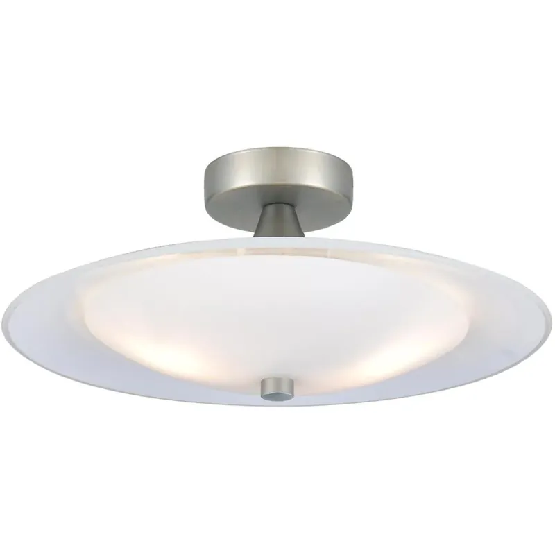 Baroni Loftlampe Ø35 Opal/alu - Nyt i sortimentet