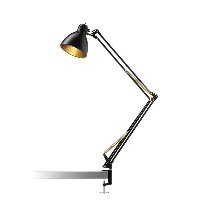 Topkvalitet | Archi T2 Bordlampe Sort/guld