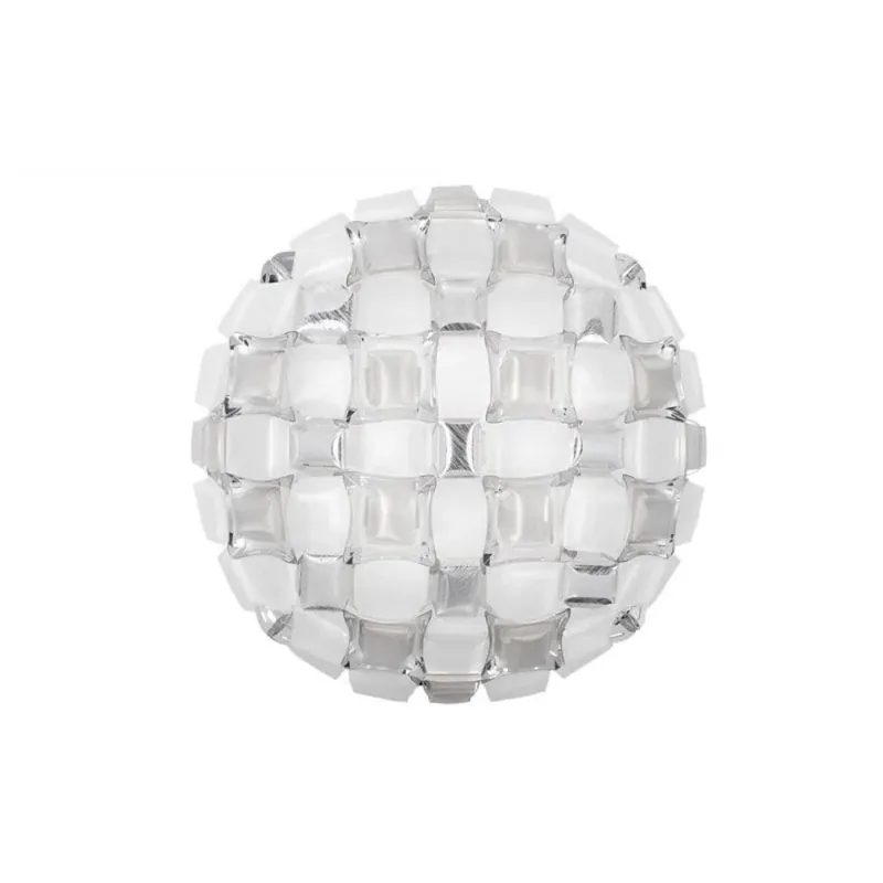 Ekspreslevering | Mida Plafond Ø67 Hvid/platin - Loftlampe