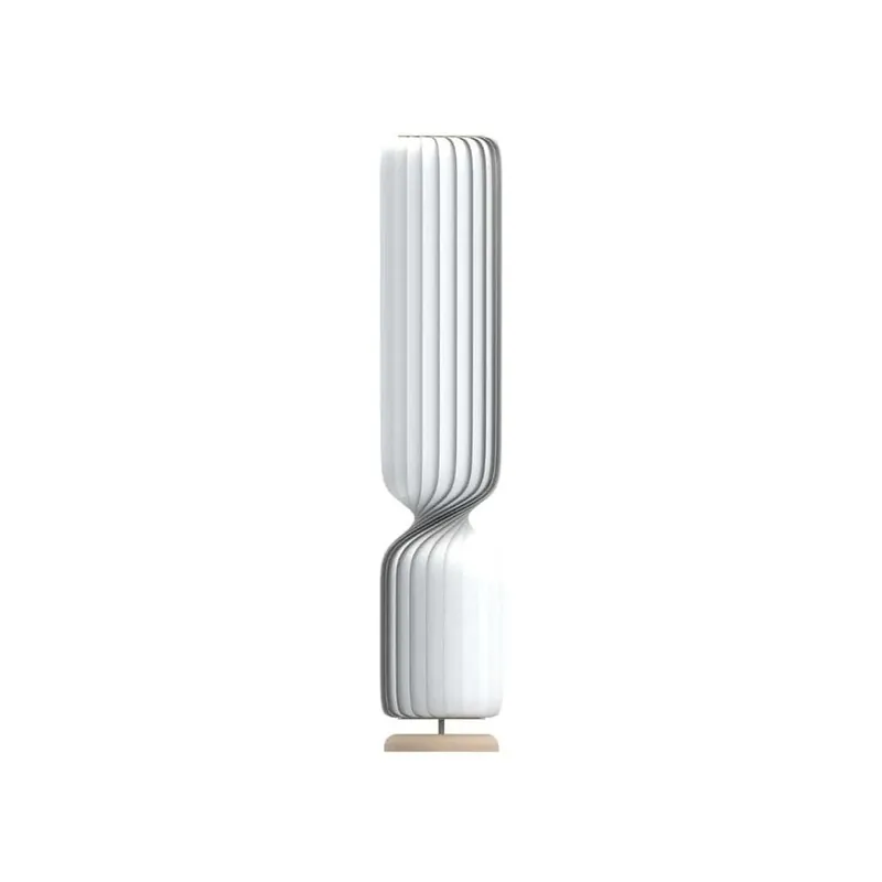 Gå ikke glip af tilbuddet - TR41 Gulvlampe - Hvid Polykarbonat / Nonwoven, H 127 cm Tom Rossau