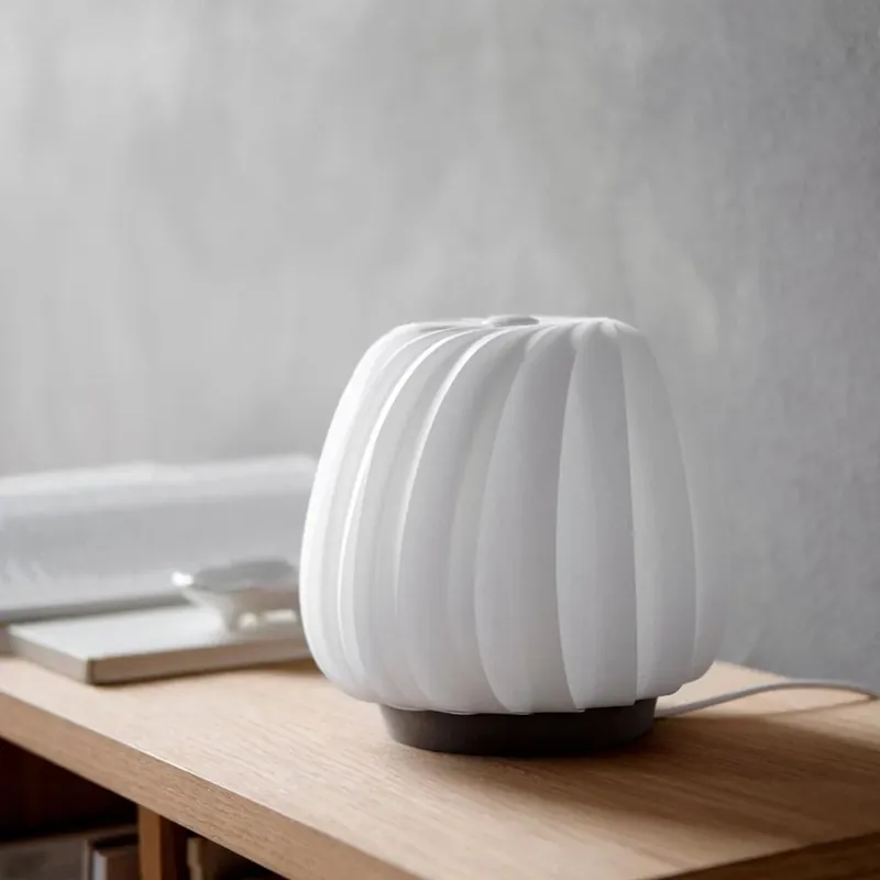 ST906 Mini Bordlampe Ø18 Tom Rossau - Hvid Coated Papir - Rabat