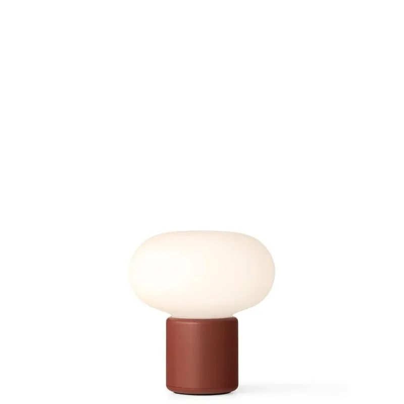 God pris - Karl-Johan Portable Bordlampe Earth Red - New Works