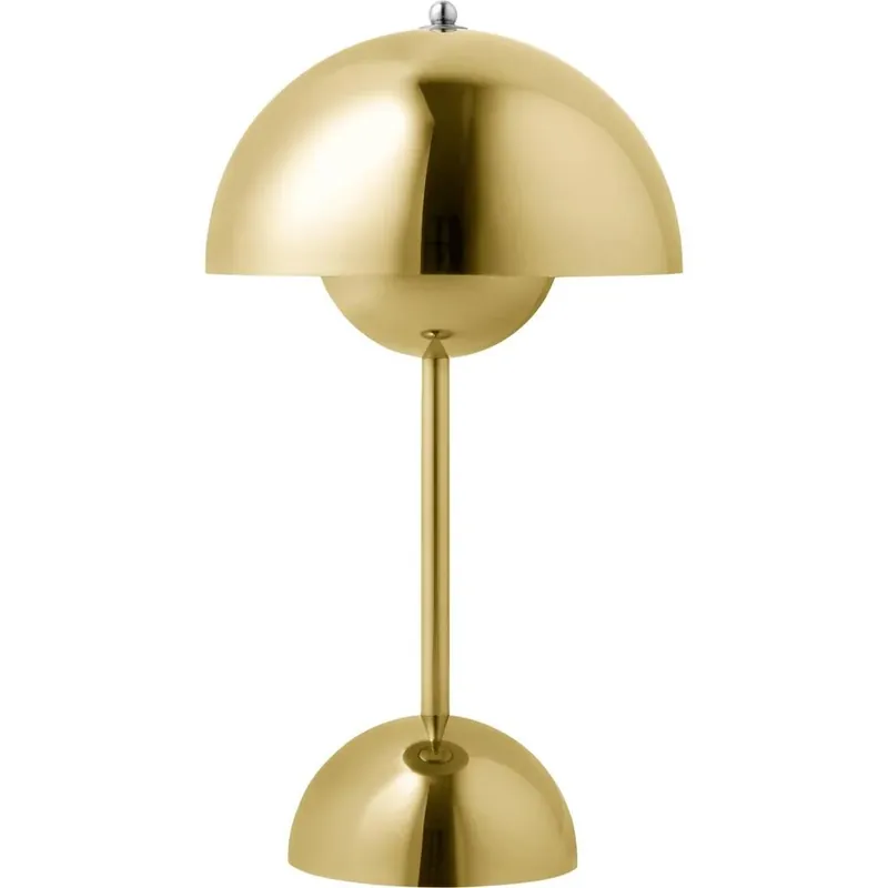 FLOWERPOT VP9 - PORTABLE BORDLAMPE - MESSING PLATED | Populært valg