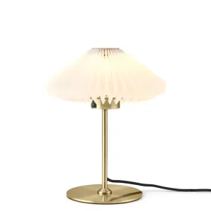 Paris Bordlampe Ø24 Clean White/Antique - Halo Design - Toppris