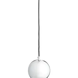 Ball Pendel Ø12 - Elegant matt krom-metallampe fra Frandsen - Køb nu